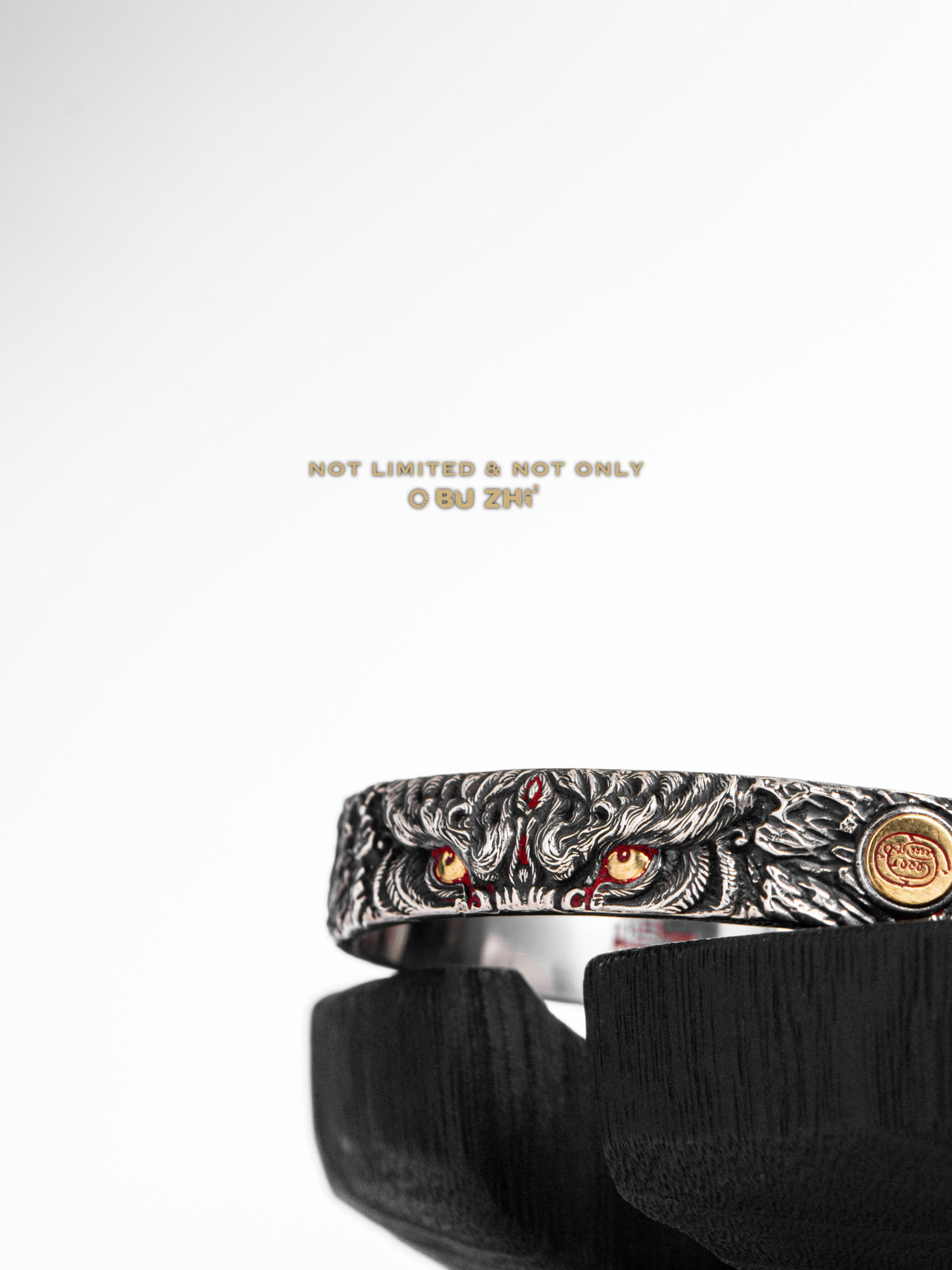 Black Tiger (Buddhist Guardian) Bangle
